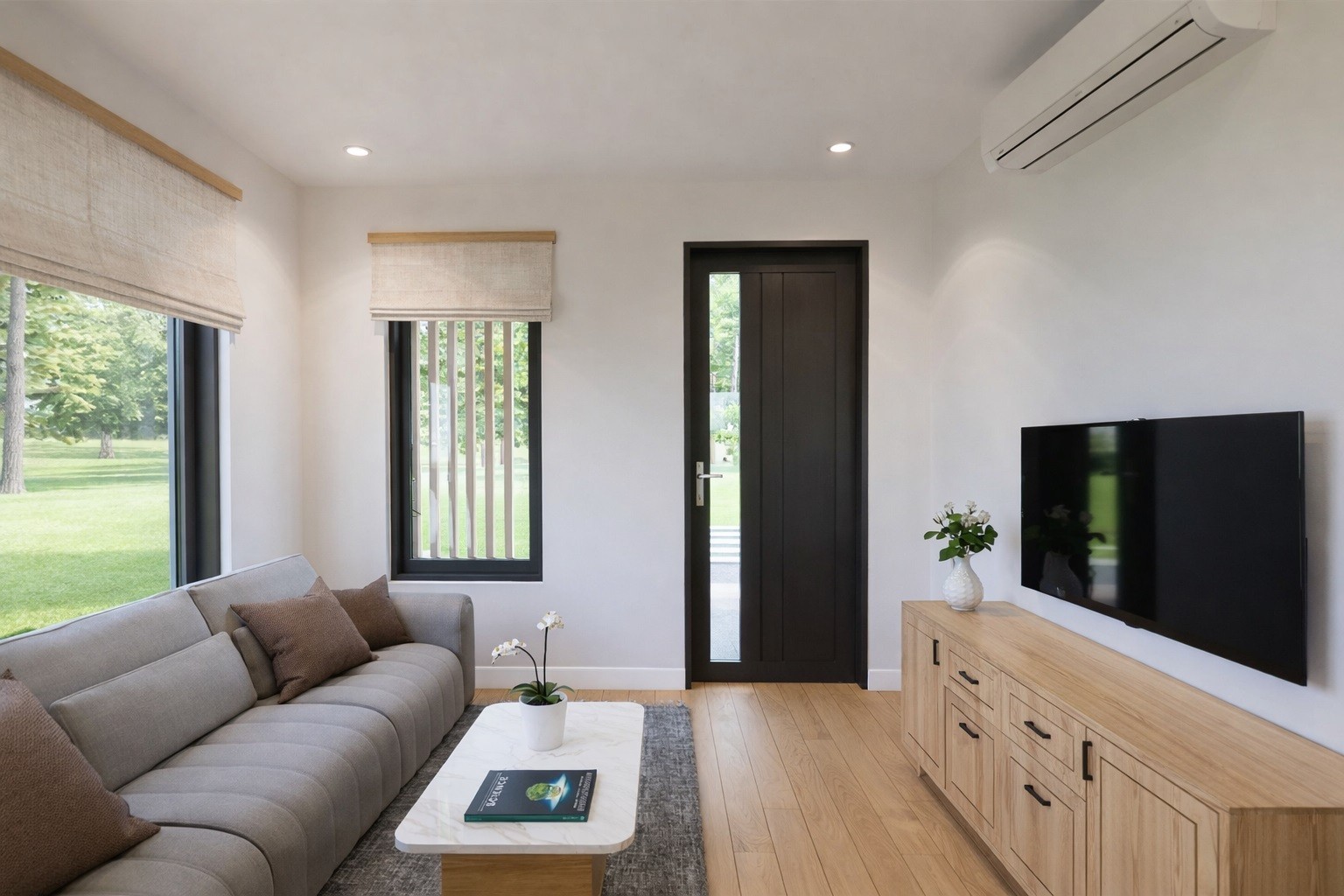 20×20 Feet Small House 6×6 Meter 1 Bed 1 Bath Hidden Shed PDF, CAD &A4 Hard Copy