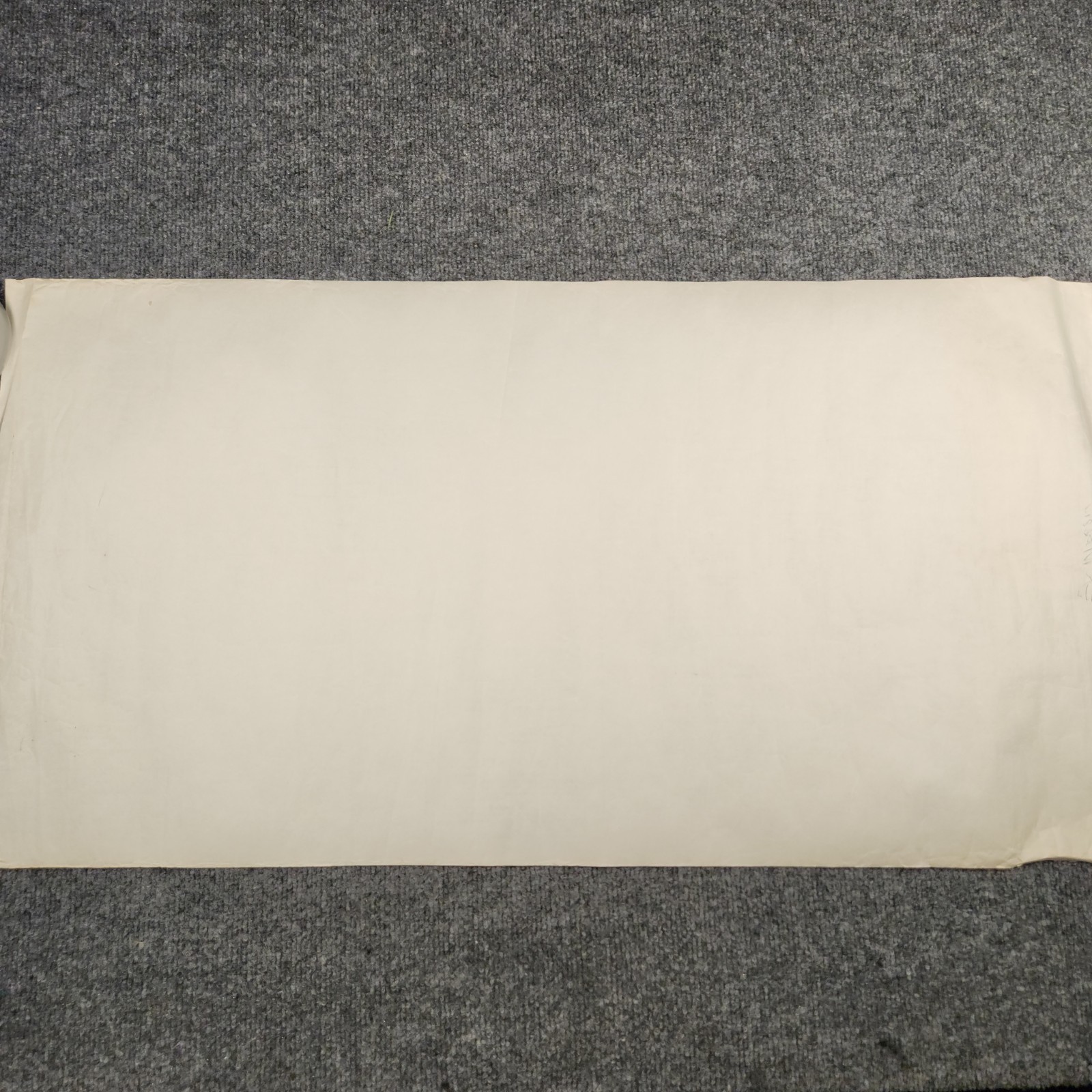 Vintage House Blueprint 33×17 1964 Mid Century Modern Drawing Art Glen Ellyn IL
