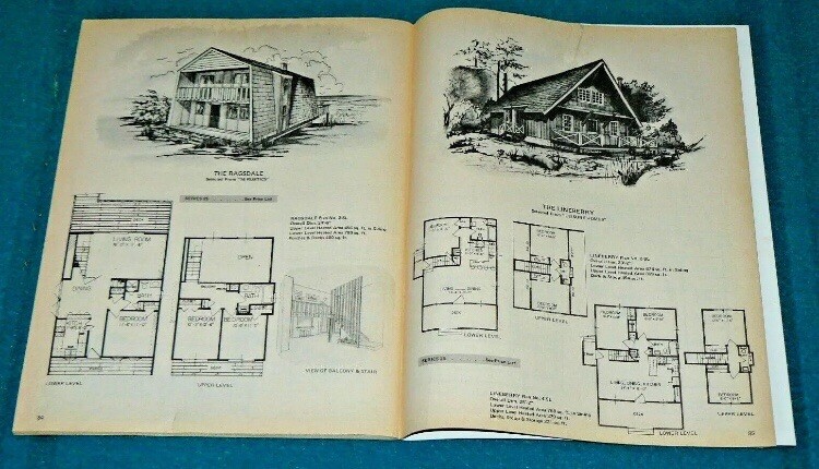 Vintage : HOUSE PLANS “Selected Homes Vol II” @ Southern UNITED STATES