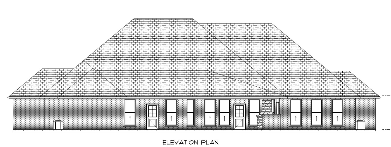 House plans, 7,800 square feet, 3- 1/2 car Garage with 4 Bed Rooms, 2- 1/2 Bath.