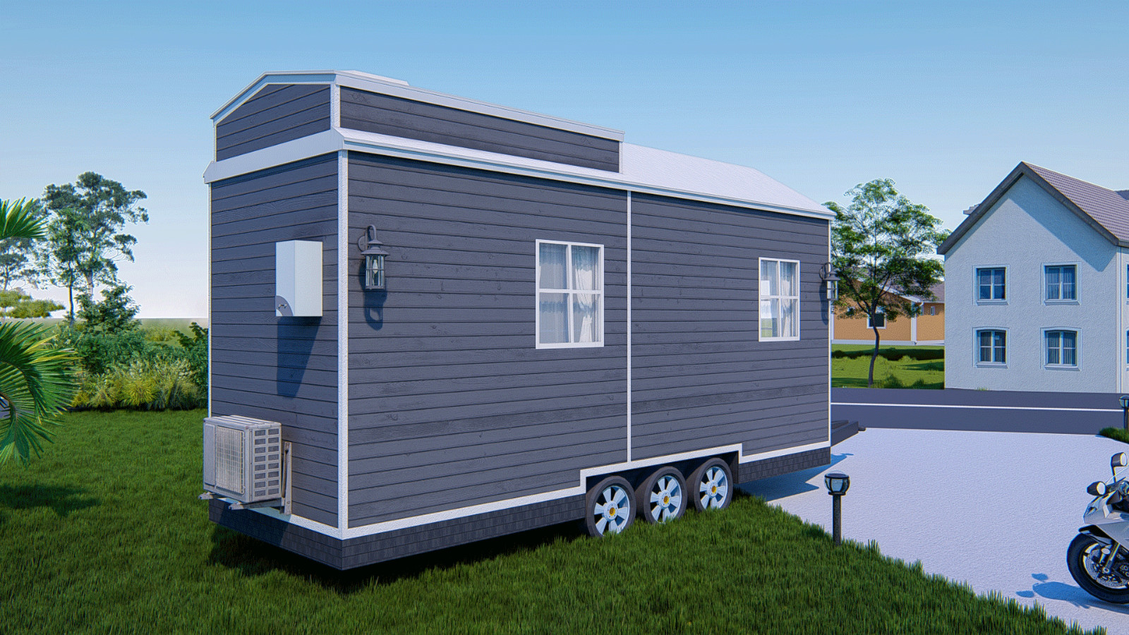 Tiny Mobile Home with Loft | 23.5’x8′ | 188 Sq Ft | Design Plans