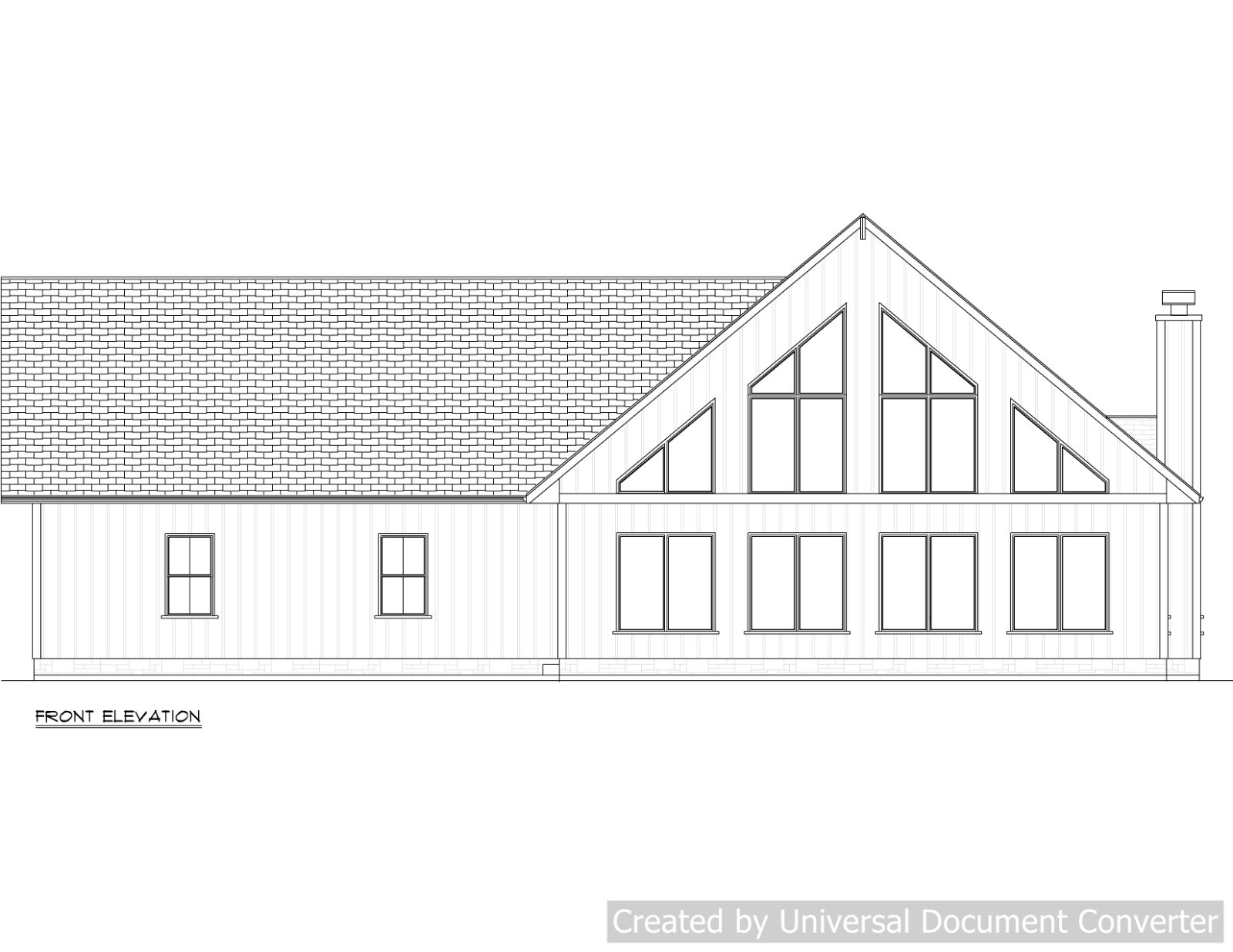 Full Set of two story 3 bedroom house plans 1,934 sq ft