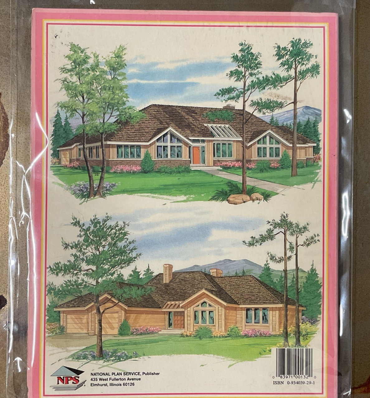 National Plan Service Book Of Consumer Approved Home Designs New NOS 88 Pages