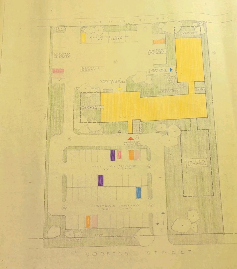 Vintag Vellum Siite Plans, Elevation Etc For 1963 Lot In Canal Fulton Oh