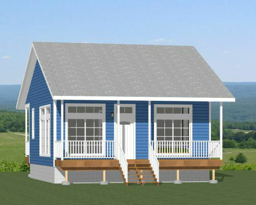 26×26 House — 1 Bedroom 1 Bath — 676 sq ft — PDF Floor Plan 2