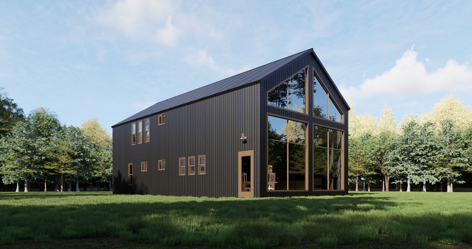 Barndominium House Plan 3 Bedrooms 4 bath 25’x50′ (2,500 sq ft.) | PDF Download