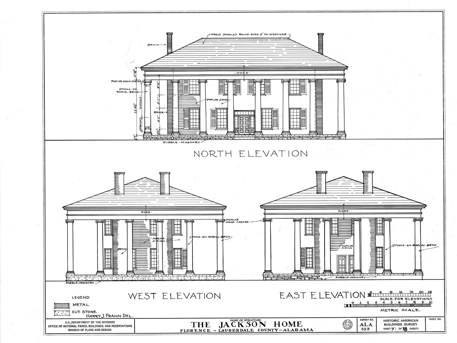 Architectural Home Plans, Historic Forks of Cypress Antebellum Mansion