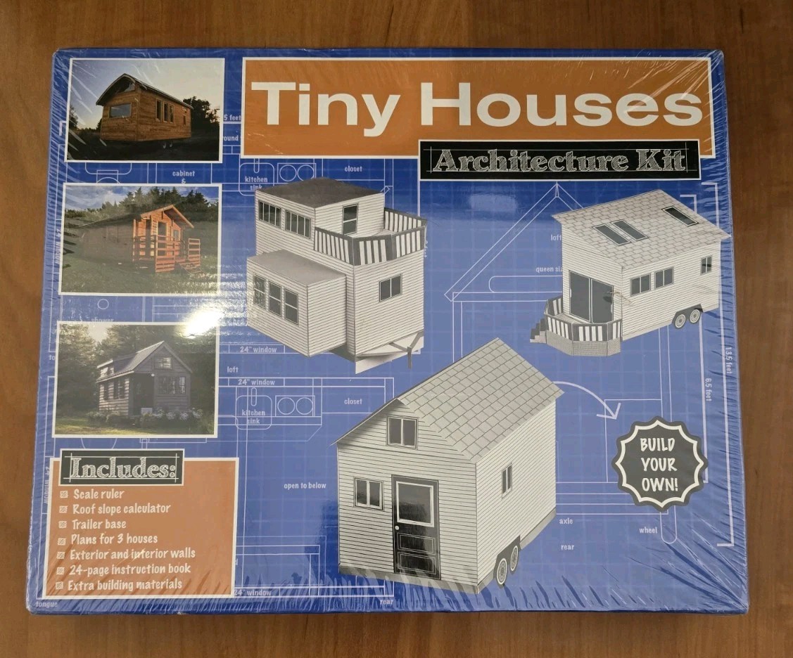 New! Tiny Houses Floor Plan Architecture Kit by Publications International, Ltd.