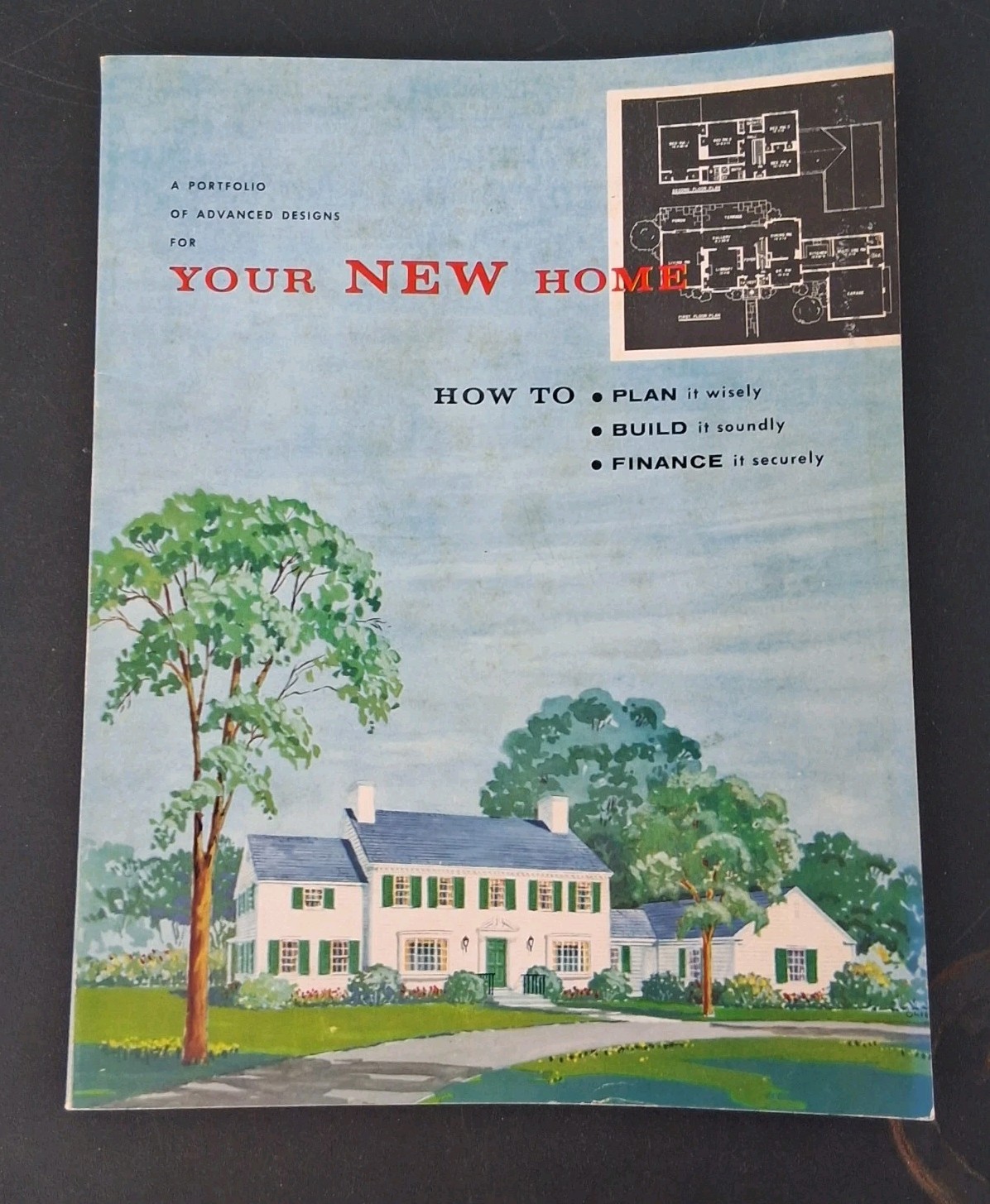1957 A Portfolio of Advanced Designs for Your New Home by The Equitable Life