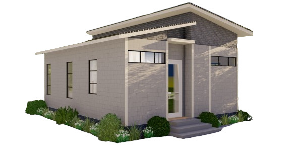 Generic Tiny House Plan 26×20 – 520 Sqft Cabin Cottage Layout Blueprint