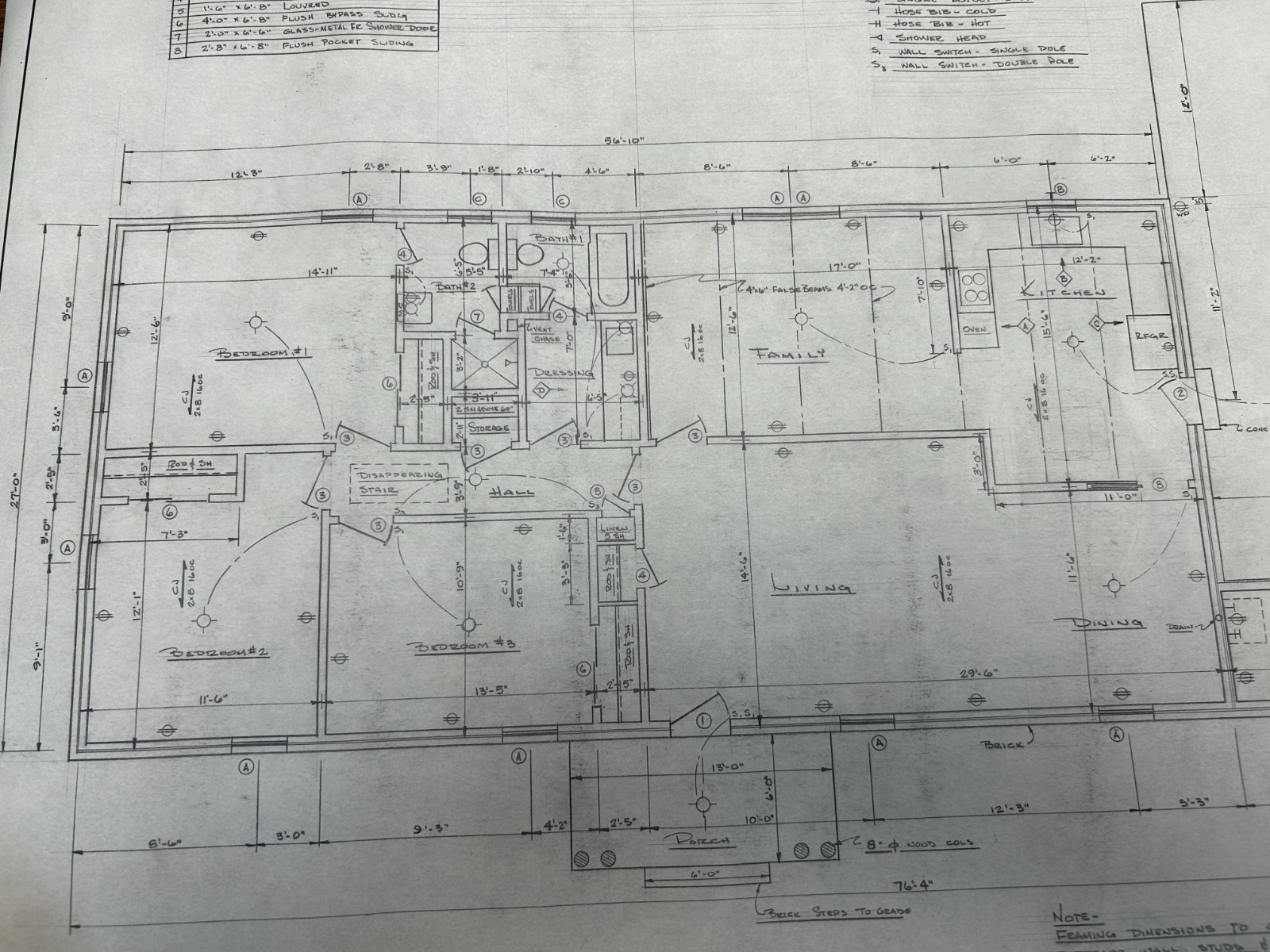 10 Architectural History Arthur Joyce Plan Blue Prints Corinth, MS Alcorn