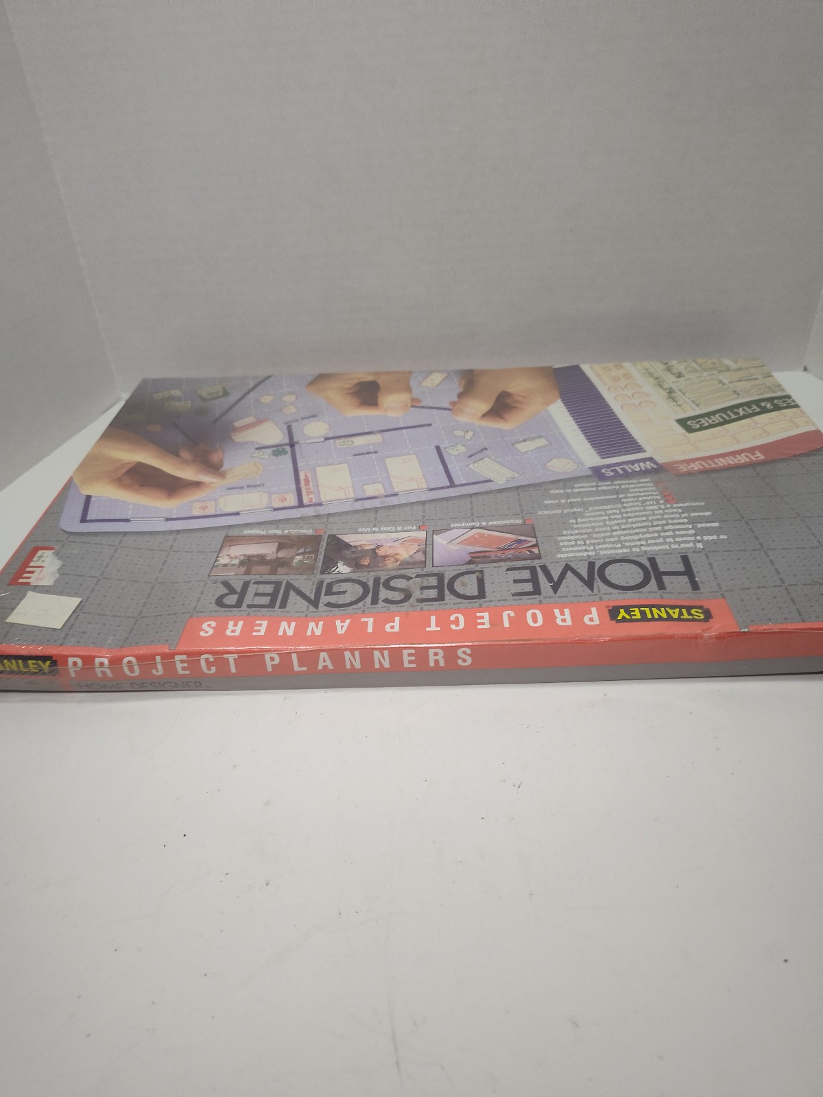Vintage 1988 Stanley Project Planners Home Designer Sealed Scale Gridboard Kit