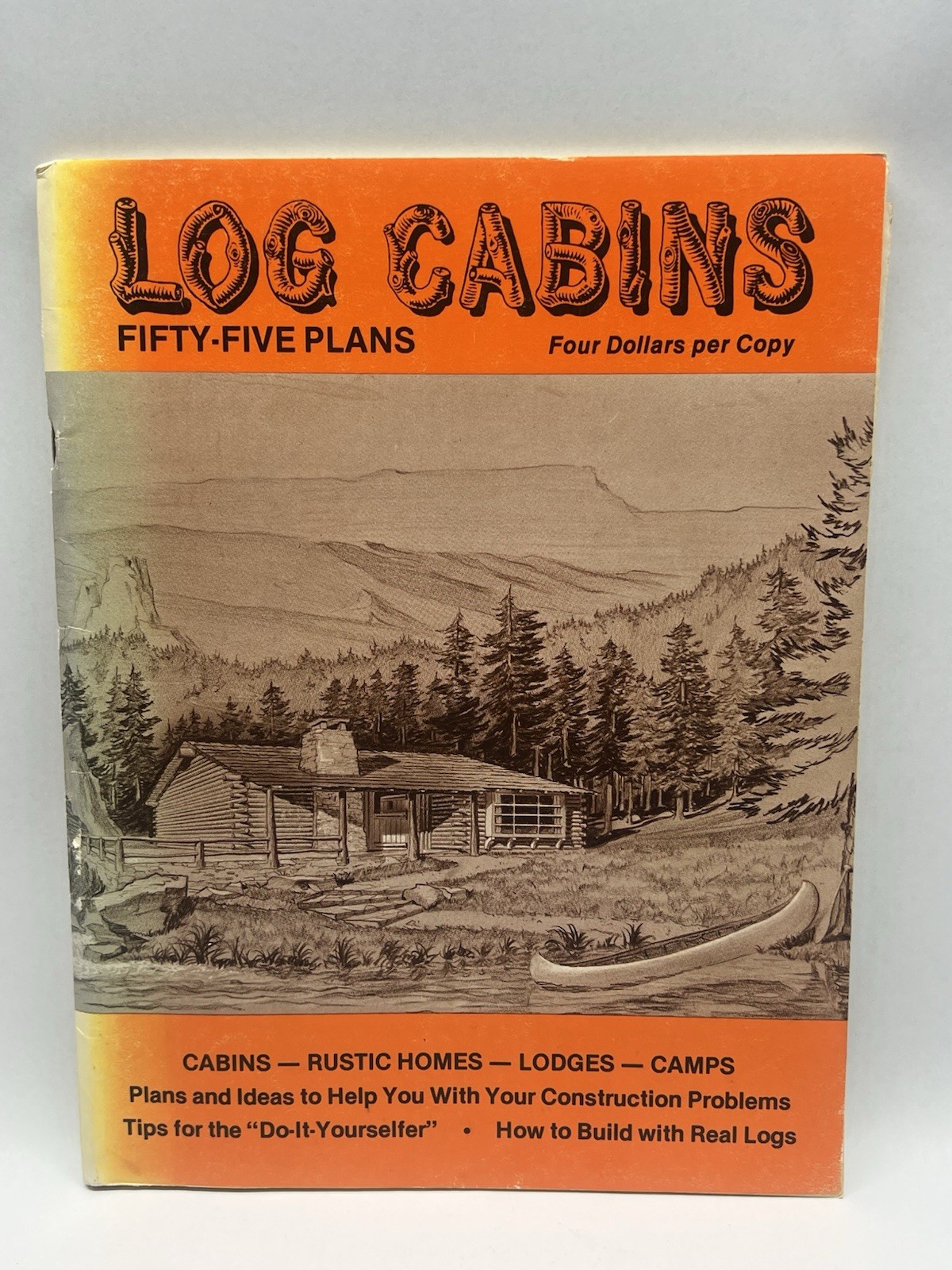 Log Cabins: Fifty-Five Plans / Designs Air-Lock Log Company