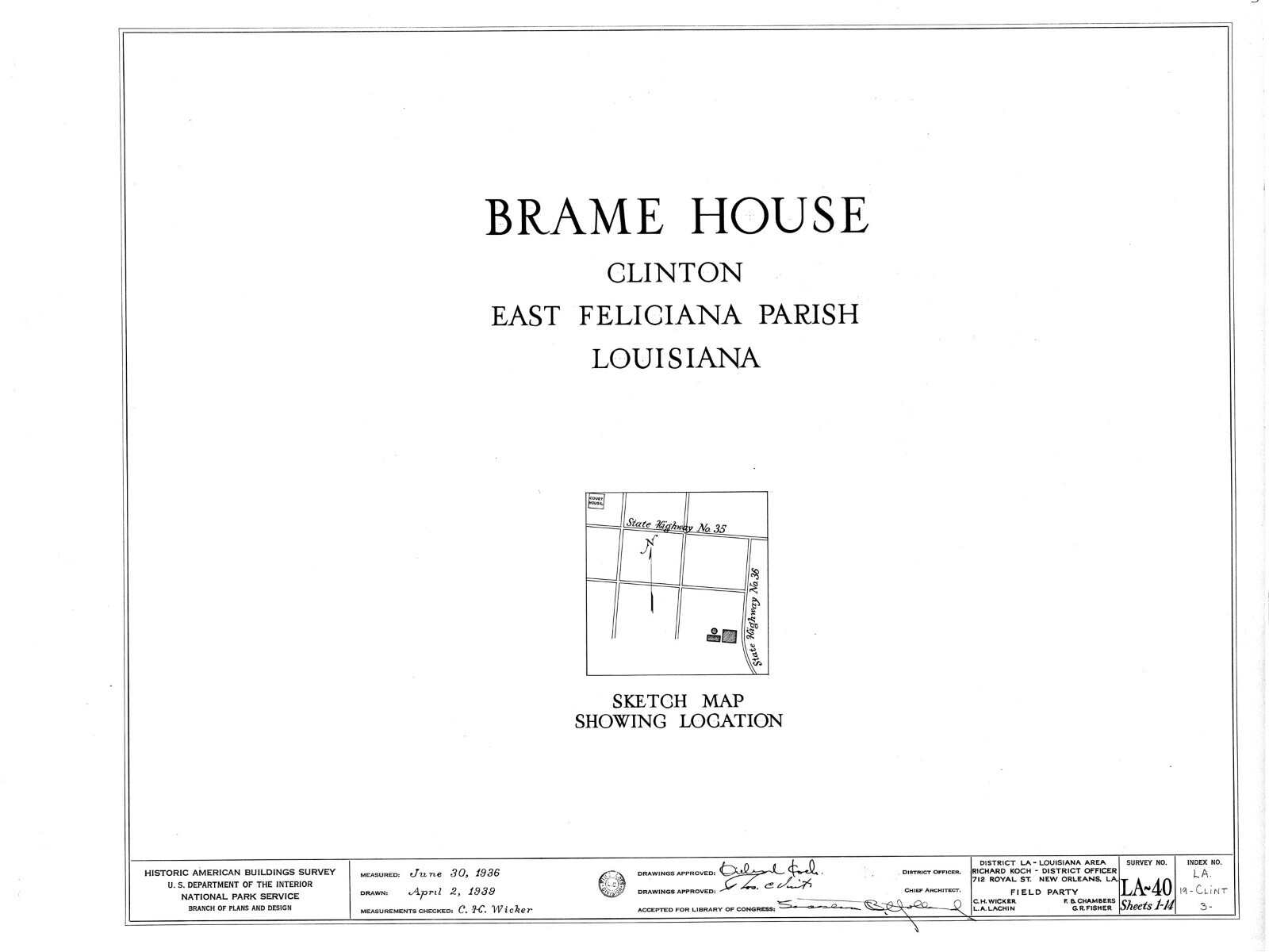 Architectural House Plans, Southern Style Antebellum country home w/ cottage