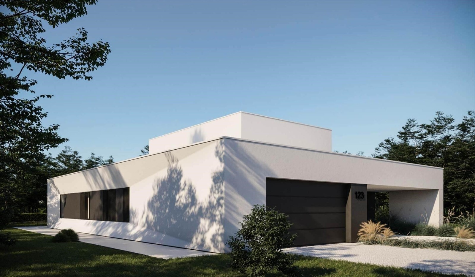 Modern House Plan, American Style House, Barndominium House, Farm House- BODRUM