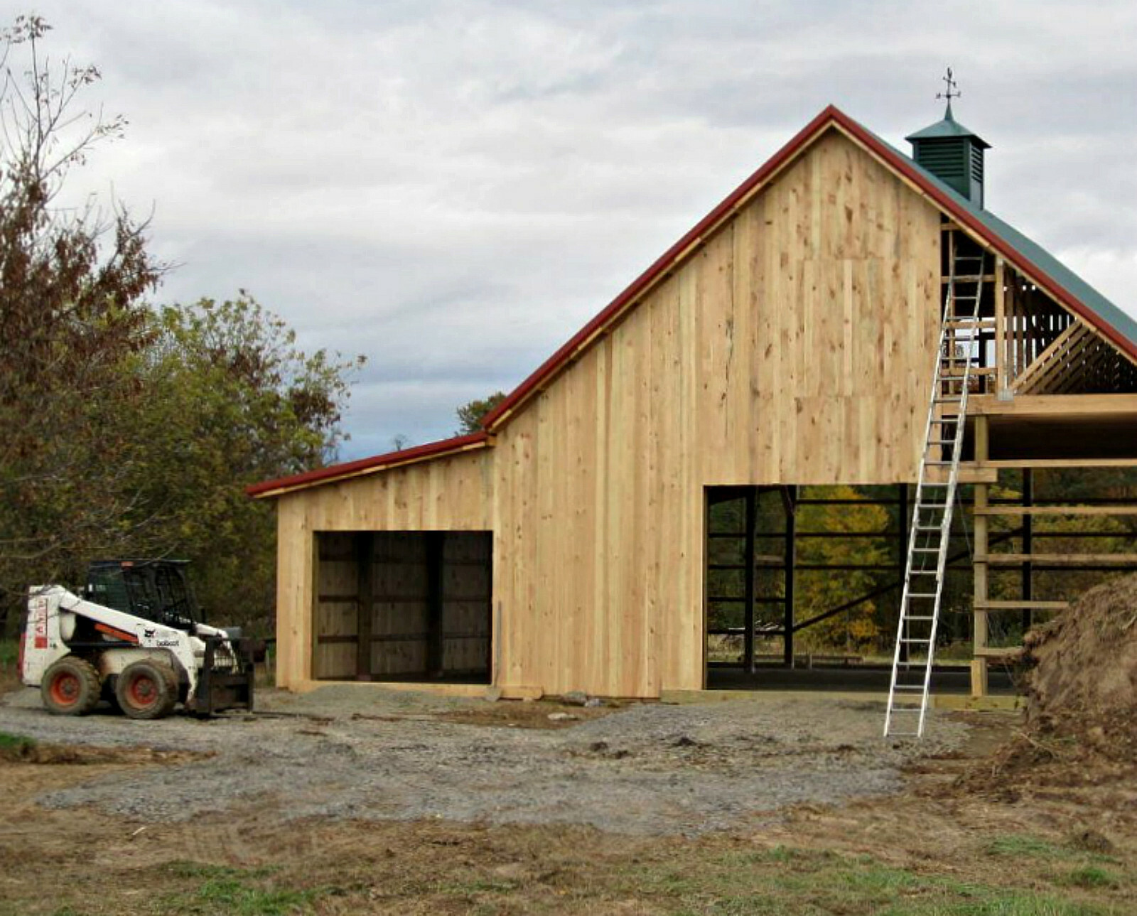 All-Purpose Pole-Barn Blueprints – Three Sets of Ashville Barn Plans (eB-221×3)