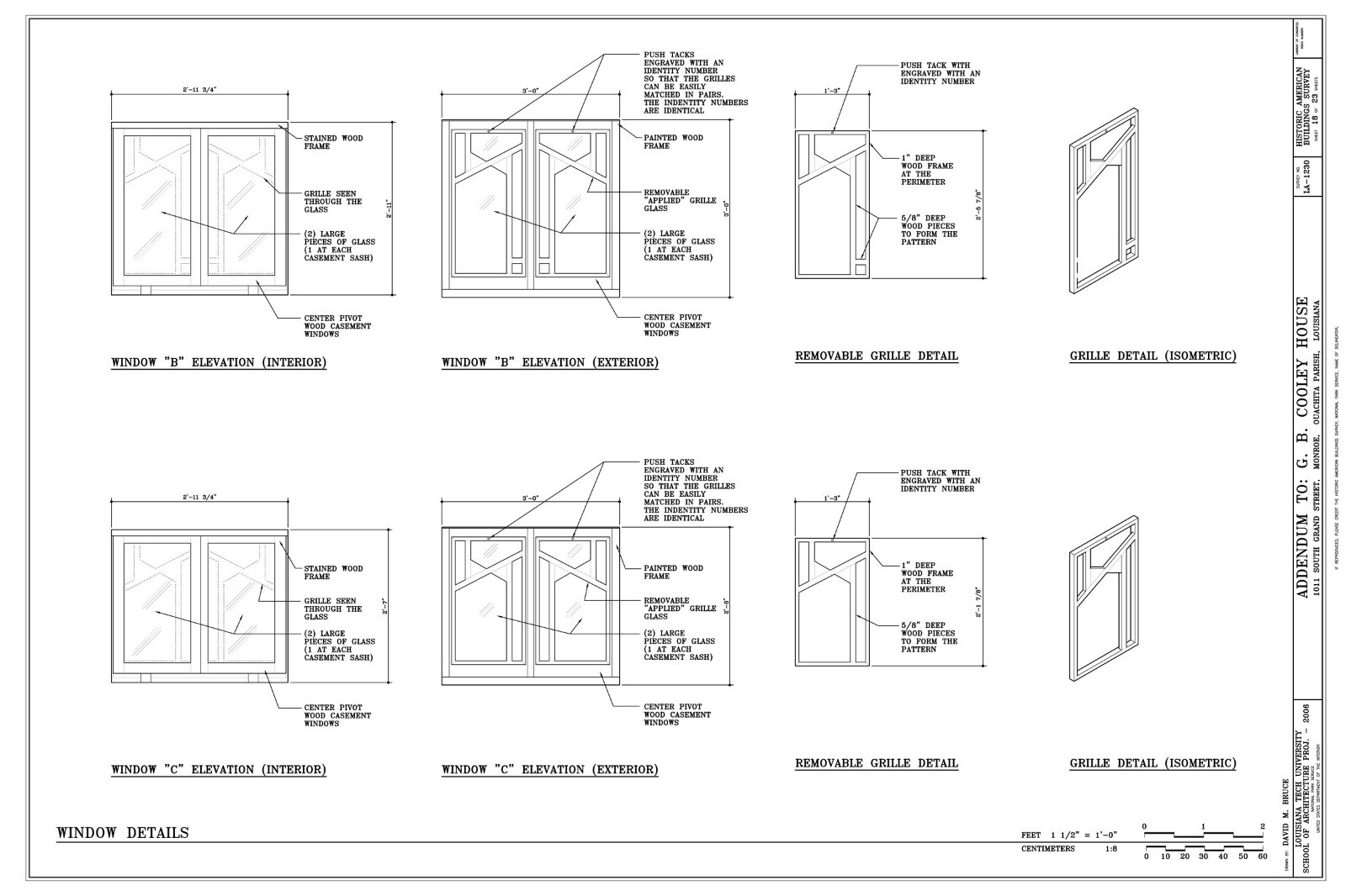 Prairie Style home by Walter Burley Griffin, 5 bedrooms, brick/wood house plans