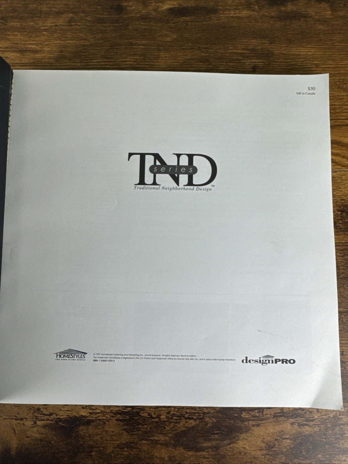 Rare TND Series Traditional Neighborhood Design Vol 1 & 2 HomeStyles Plans 1990s