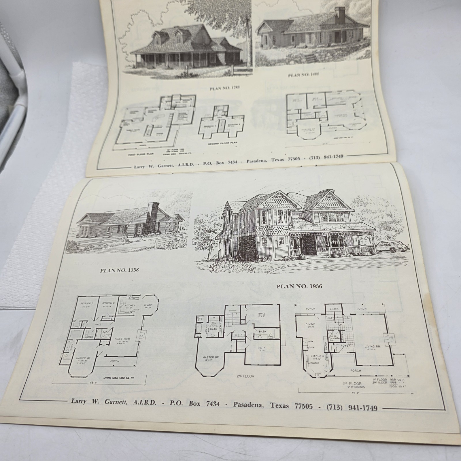 Vintage Victorian Homes Architectural Plan Booklet – Larry W. Garnett, A.I.B.D.