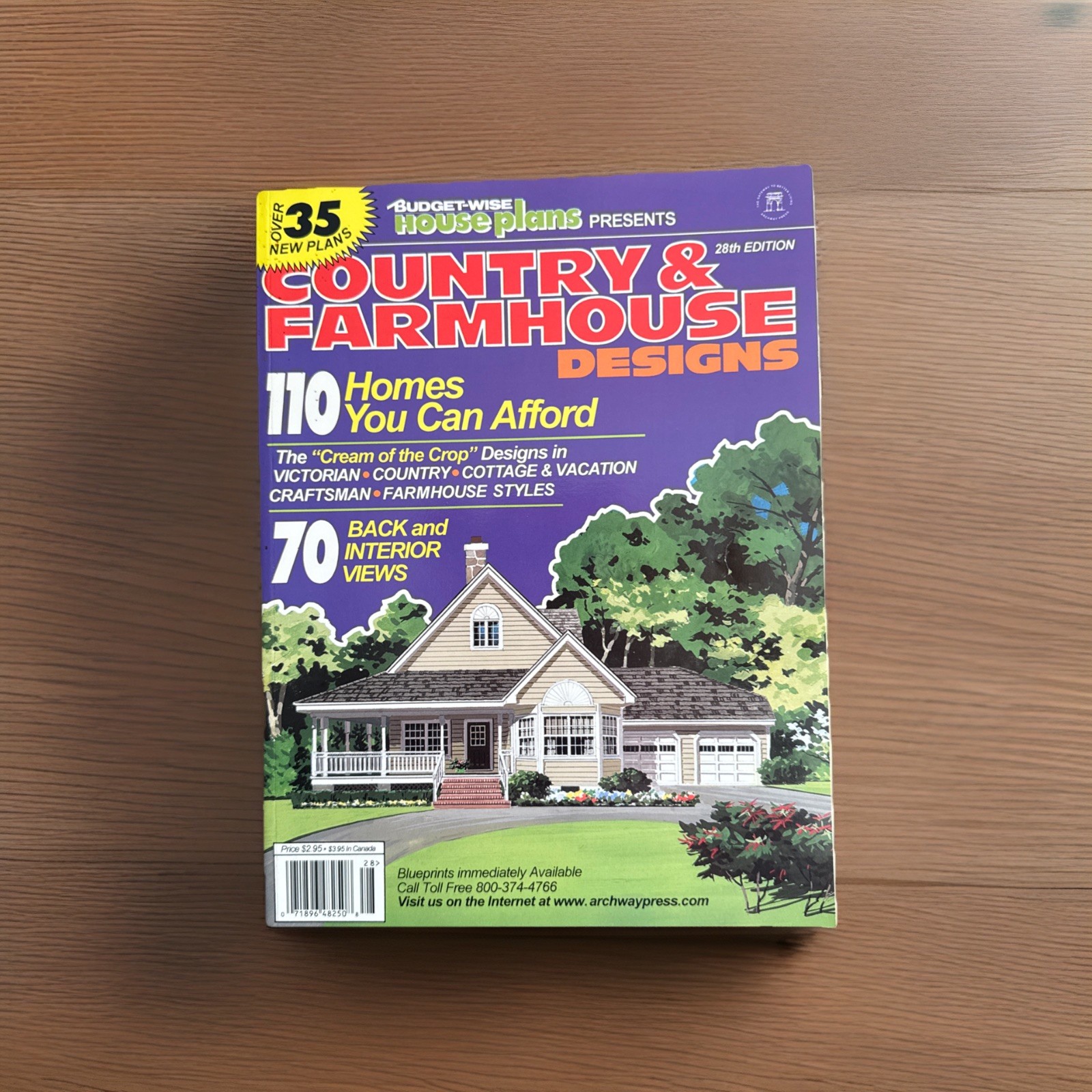 Budget-wise House Plans Presents Country & Farmhouse Designs editions 24-29