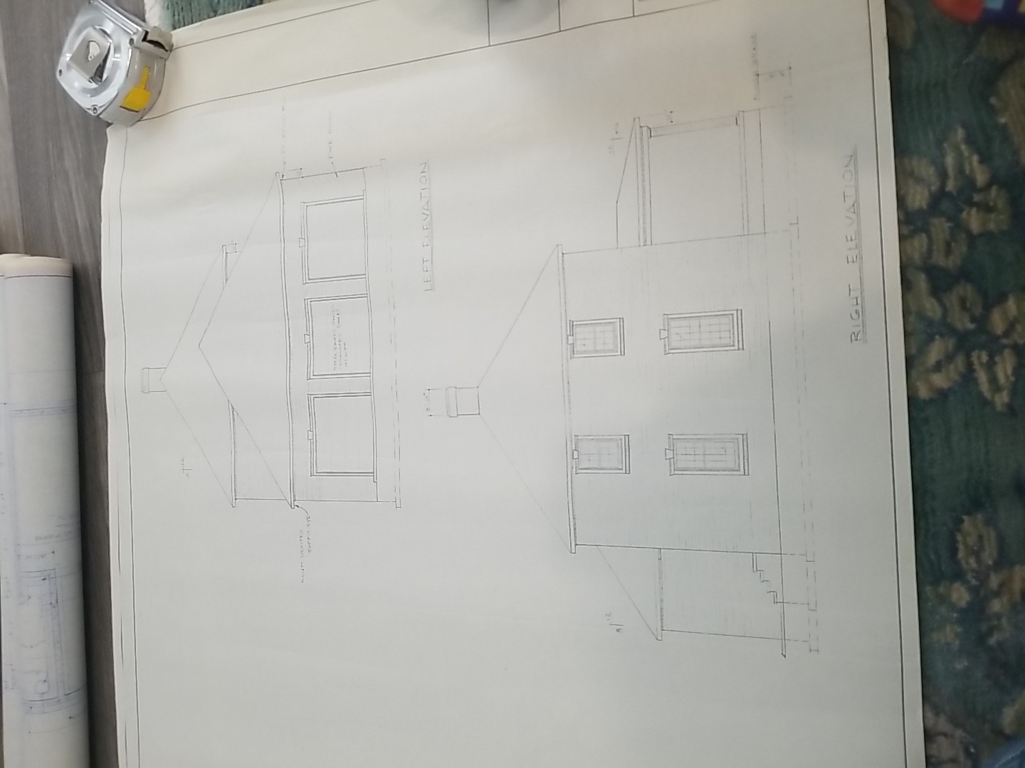 1993 Architectural Plans for 2 Story House,Garage &Porch 3931 Sq Ft