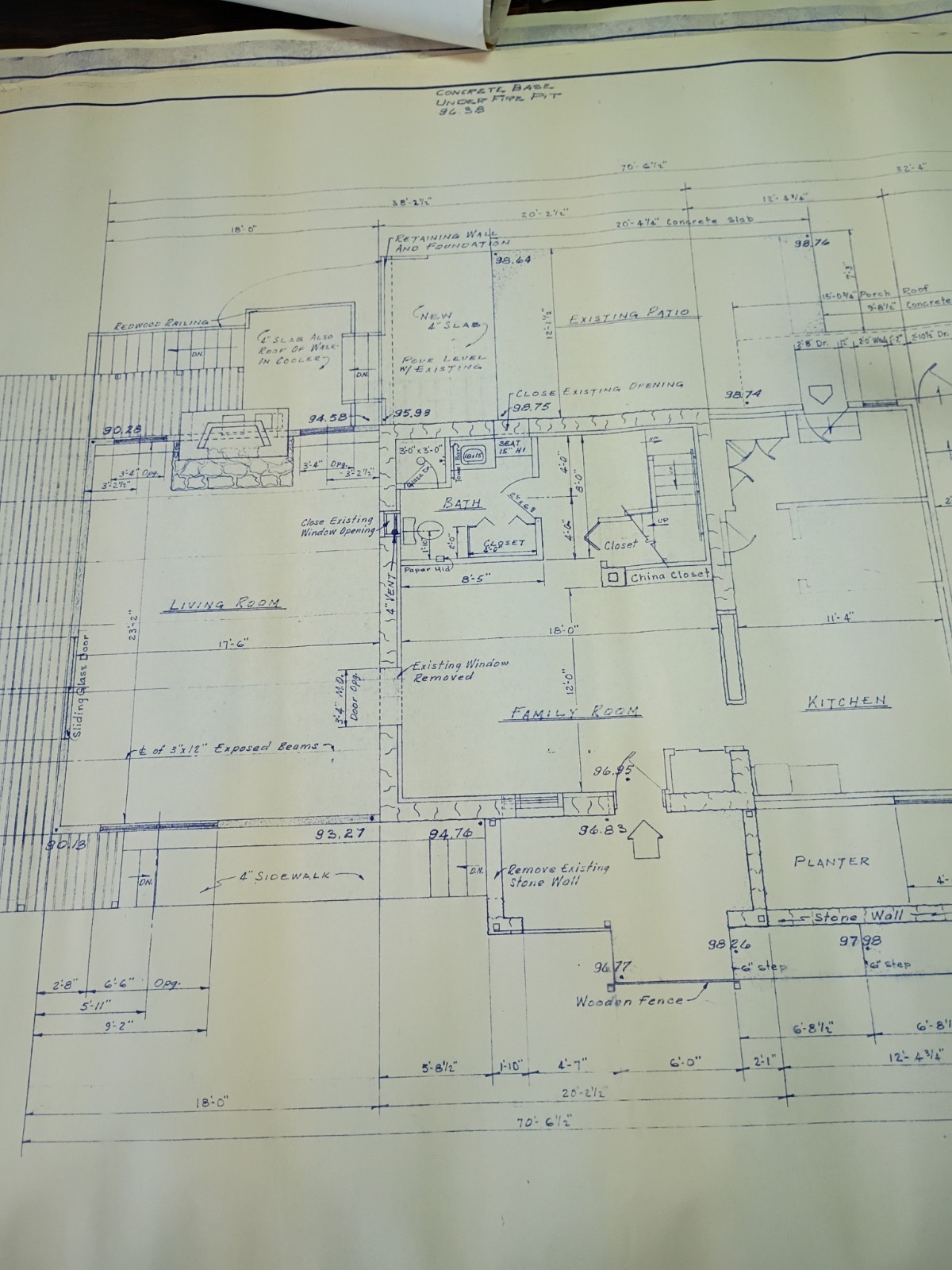 1964 Blueprints Mid Century Modern House Professional Architect of Renown!