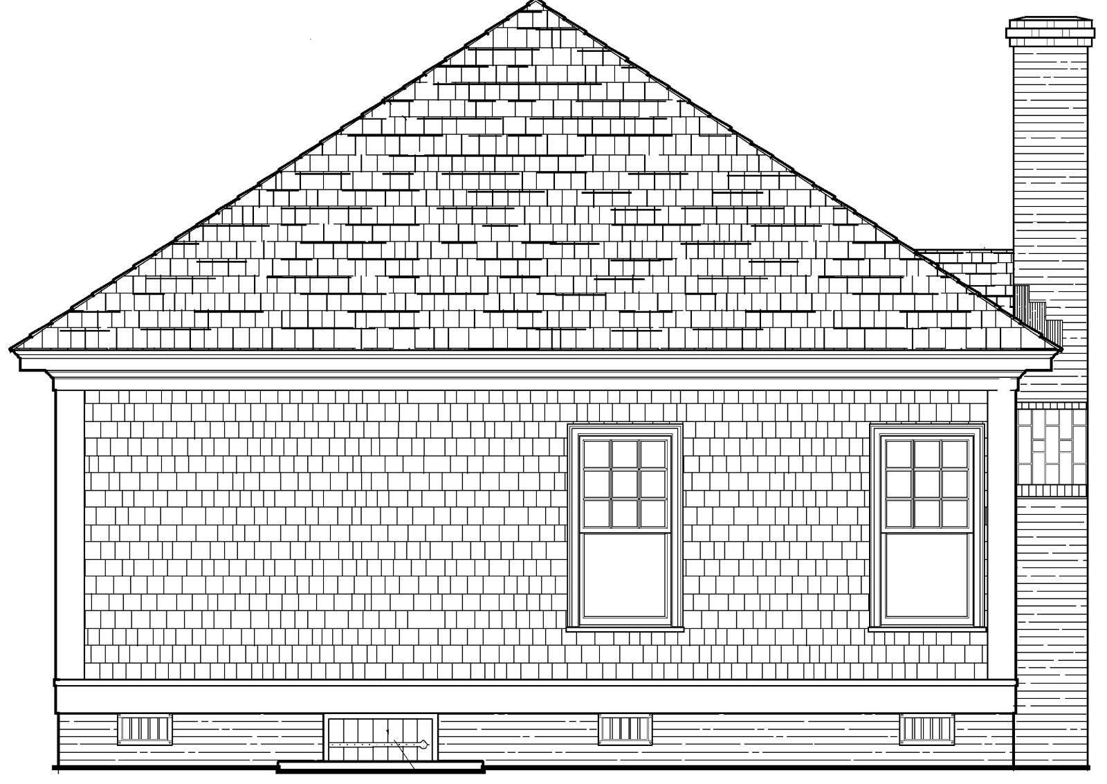 William Poole Designs Home Plans Nestledown Bungalow Getaway Mother N Law Suite