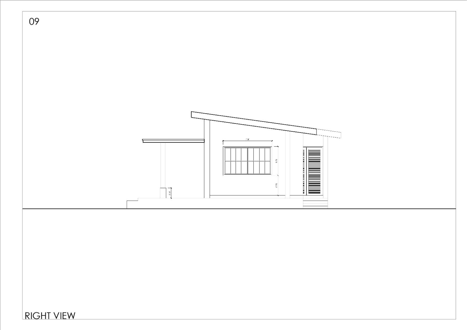 Custom House Plan (Vegetable Garden) 1BedRoom 1Bathroom,PDF+CAD File+3D SketchUP