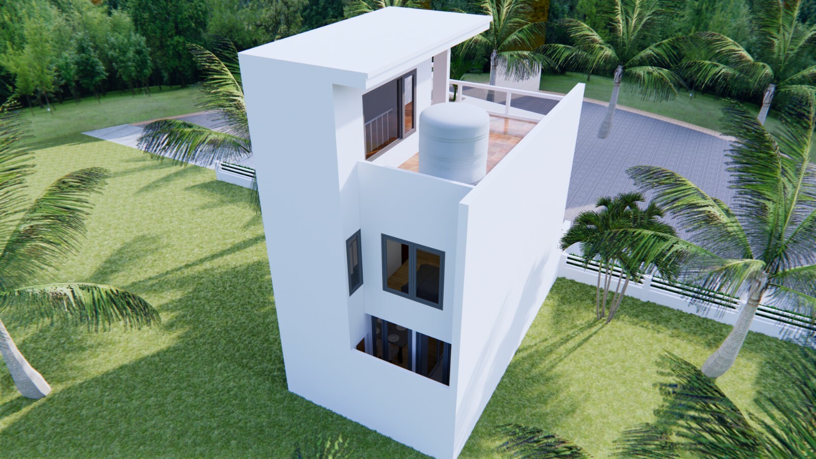 Home Designs 5×10 Meter 17×33 Feet 2 Bedrooms Terrace Roof PDF (A4 Hard Copy)