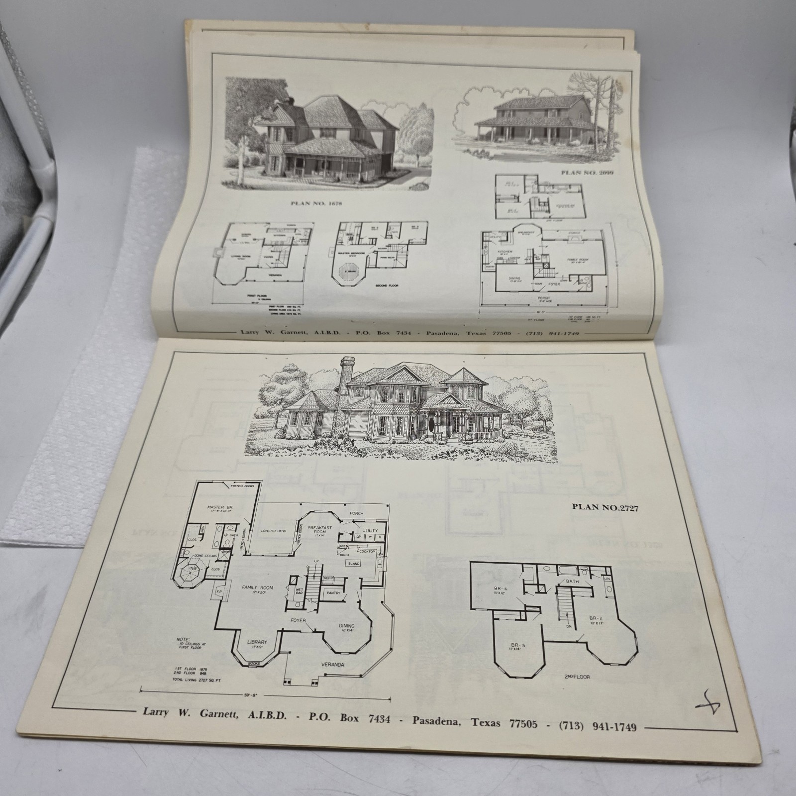 Vintage Victorian Homes Architectural Plan Booklet – Larry W. Garnett, A.I.B.D.