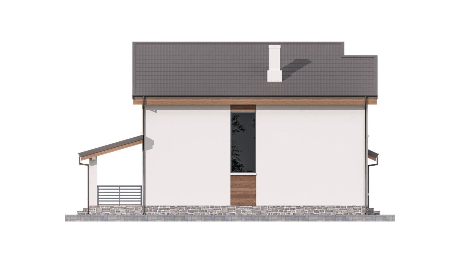 40’x45’ 3 Bed, 3 Bath Modern Cottage Architectural Build Plans PDF Download.