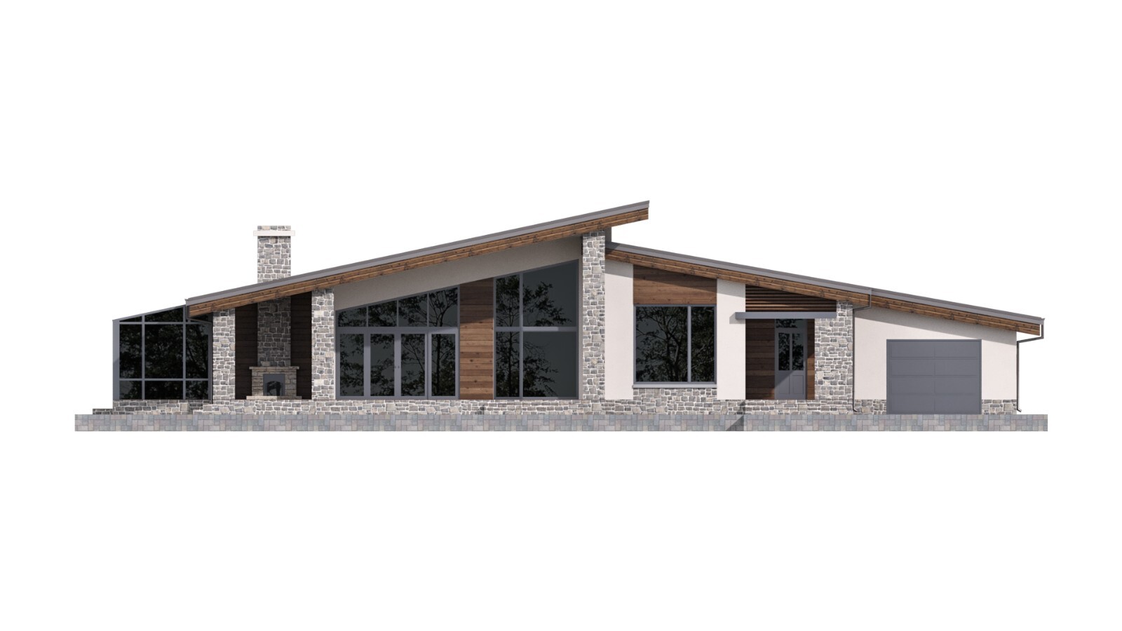 90’x55’ 3 Bed, 2 Bath Garage, Porch, Winter Garden Architect. Plans PDF Download