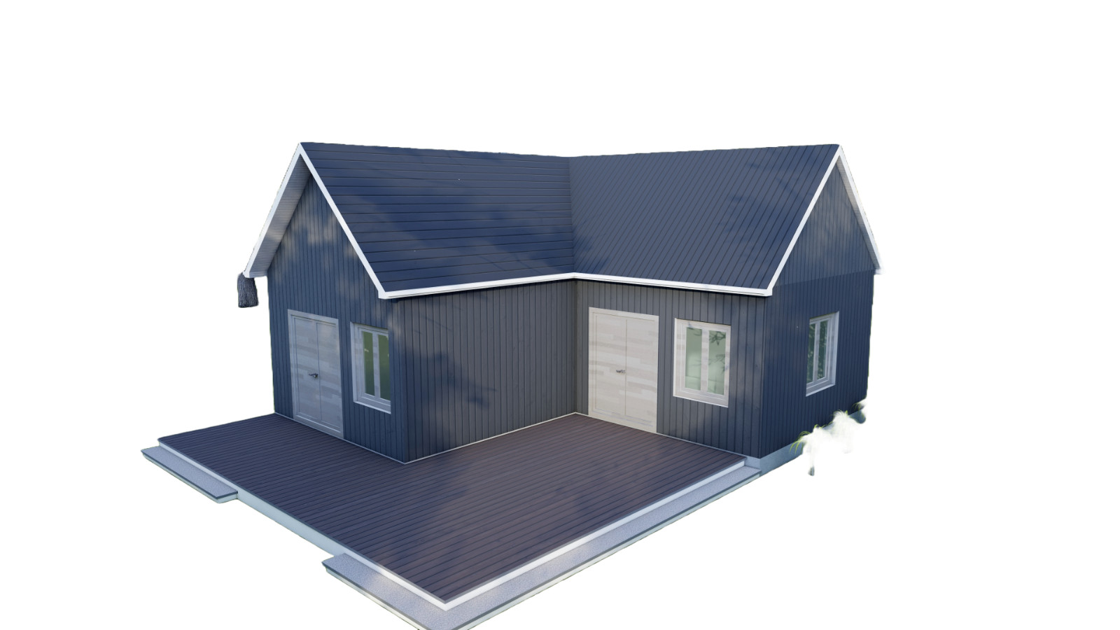 397 Sq Ft One-Bedroom Home ADU Plans
