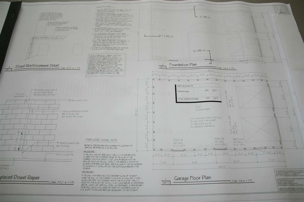 Custom House Plans Engineered Drawings 3420 SF Central FL Single Story Ranch
