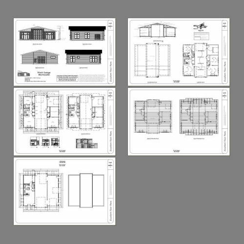 50×48 1-RV Garage 1 Br 1.5 Ba – PDF FloorPlan – 2,274 sqft – Model 5B