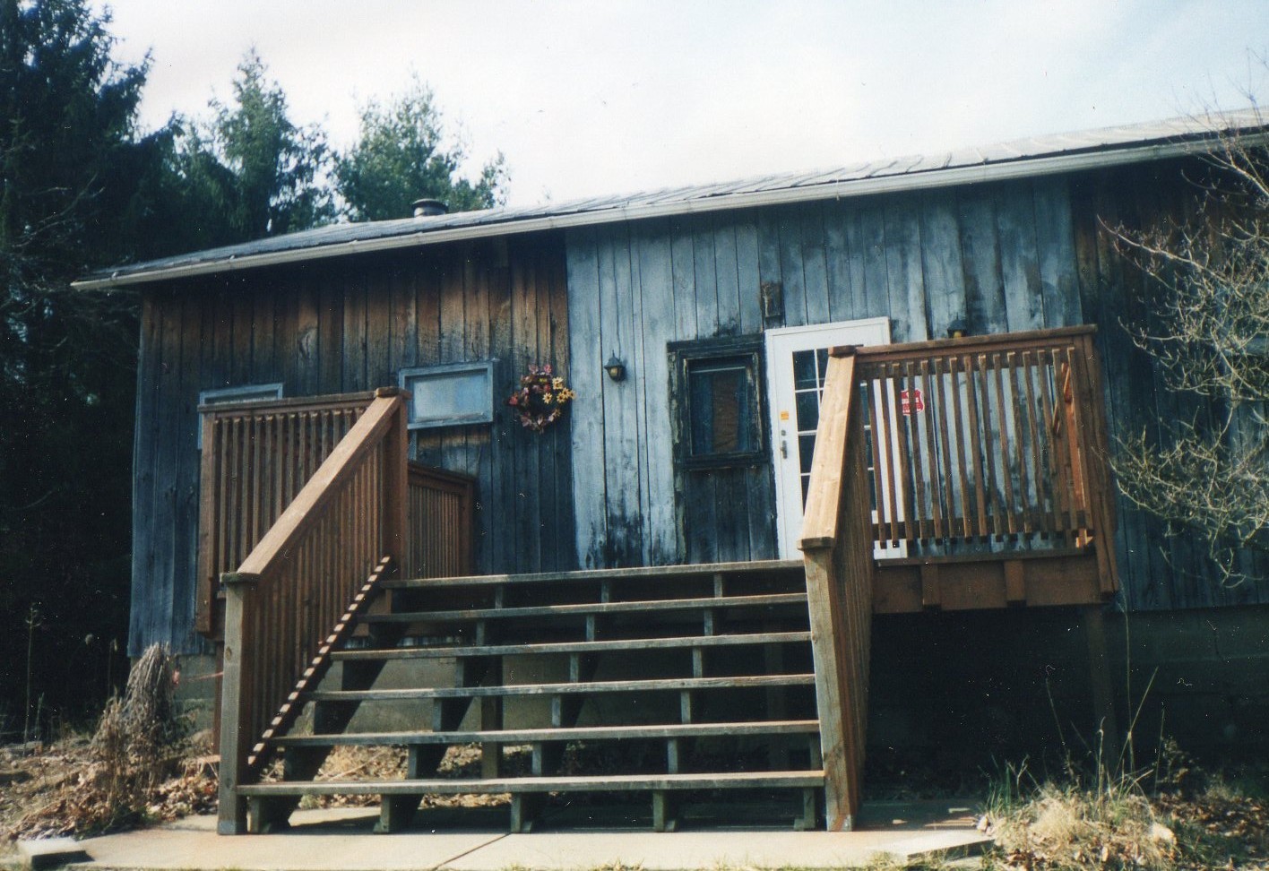 Ohio Salt Fork Area Weathered Barn Dismantle Red Oak White Oak Reclaim Rebuild