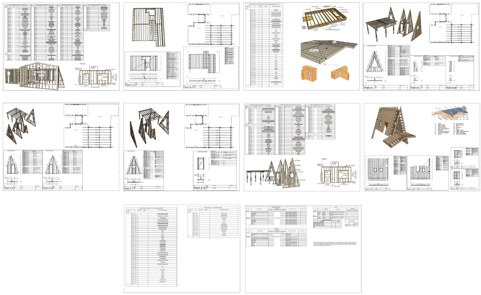Modern A-Frame 2 Bedrooms, 2 Bathrooms Guest House Plans Architecture Plans 760S