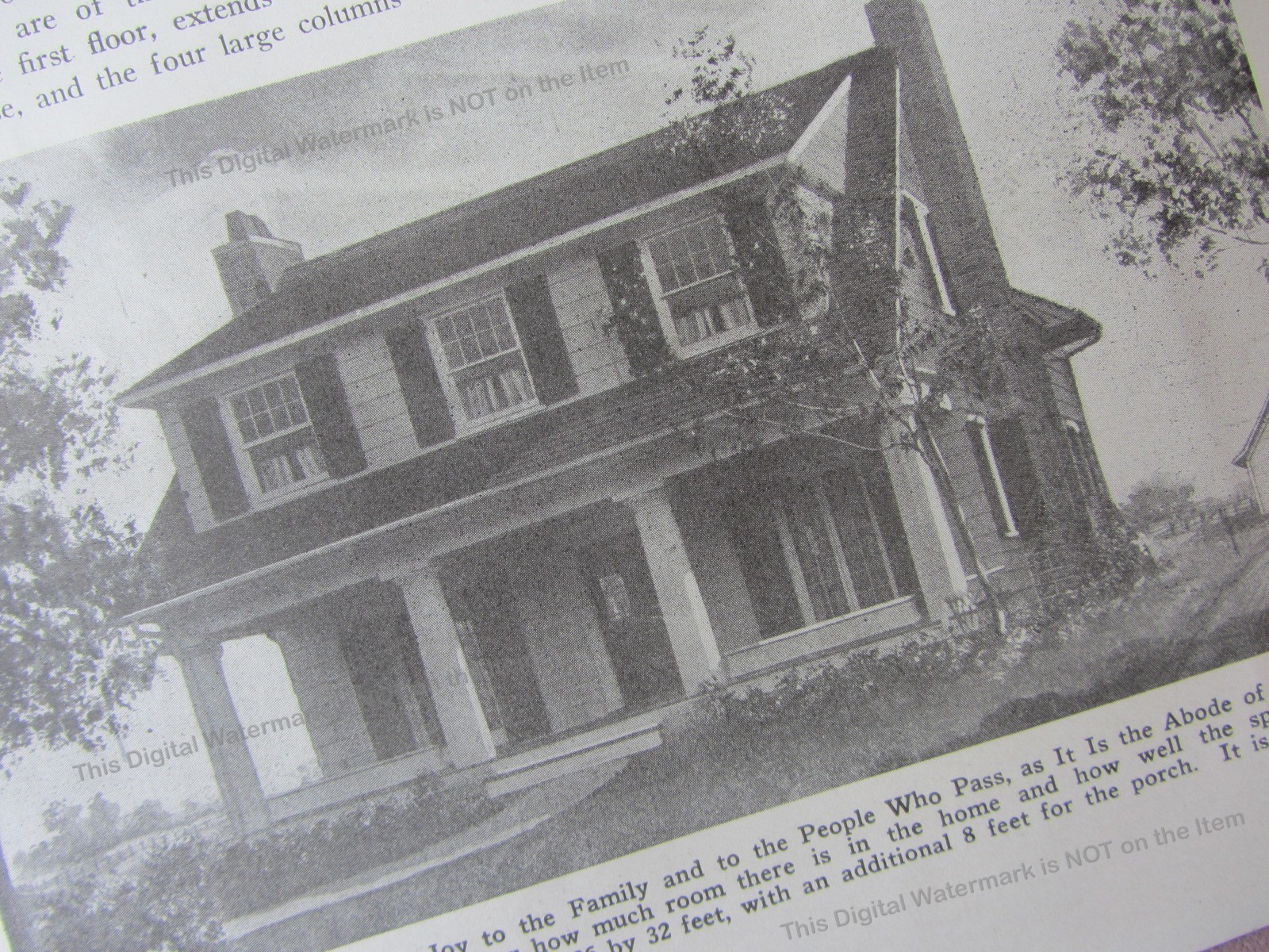 1919 Article * Farm Home Design * Country Farm House Construction Layout