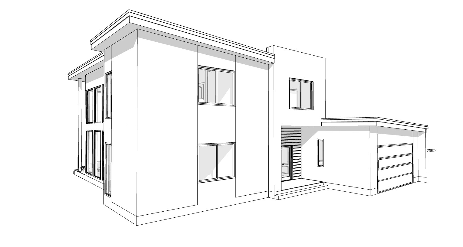 60’x60′ 3 Beds, 3.5 Baths Hi-tech Style Architectural Build Plans PDF.