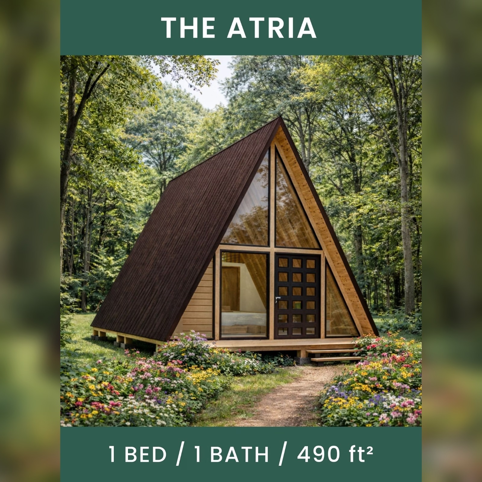 The Atria Tiny House Blueprint Set