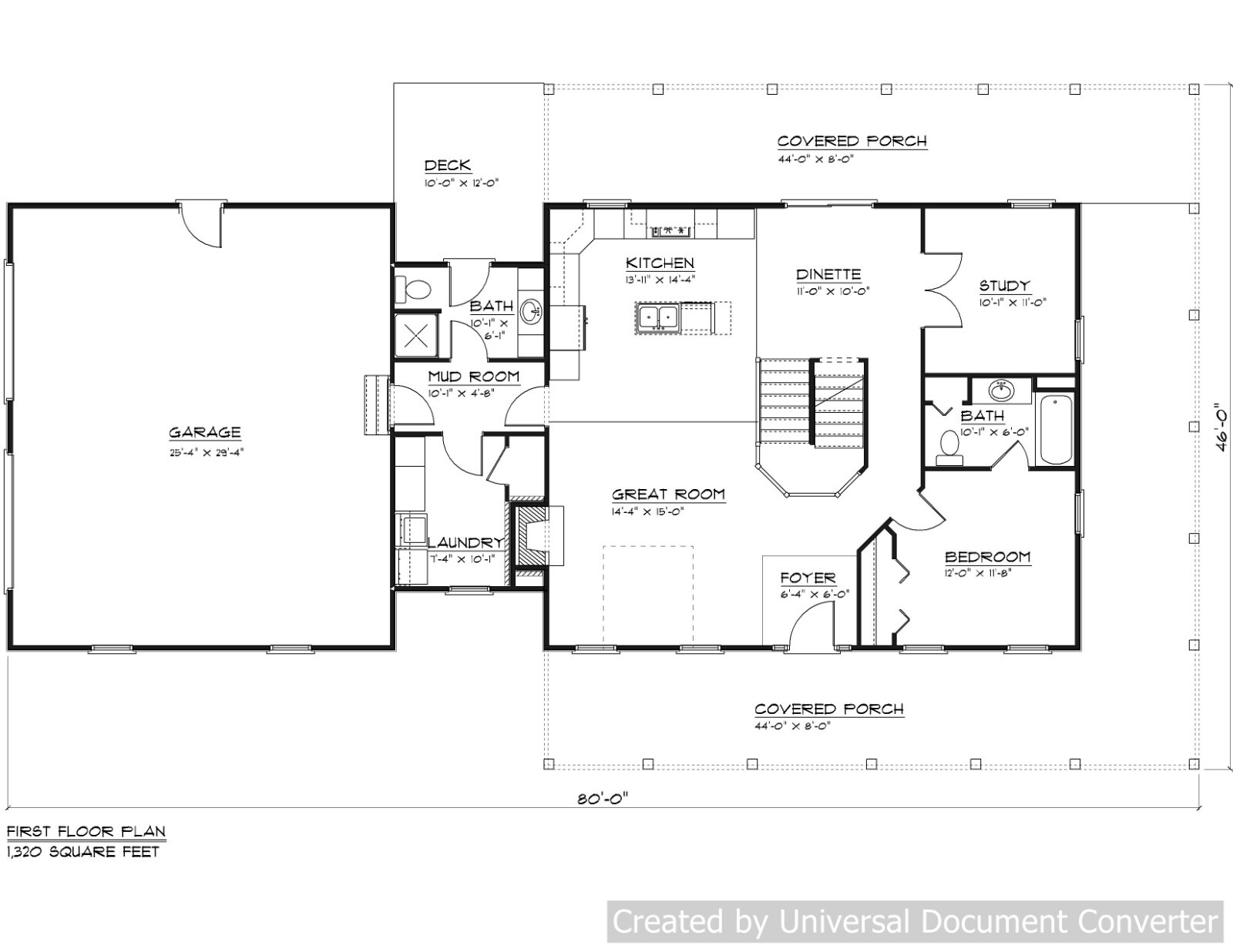 Full Set of two story 3 bedroom house plans 1,960 sq ft