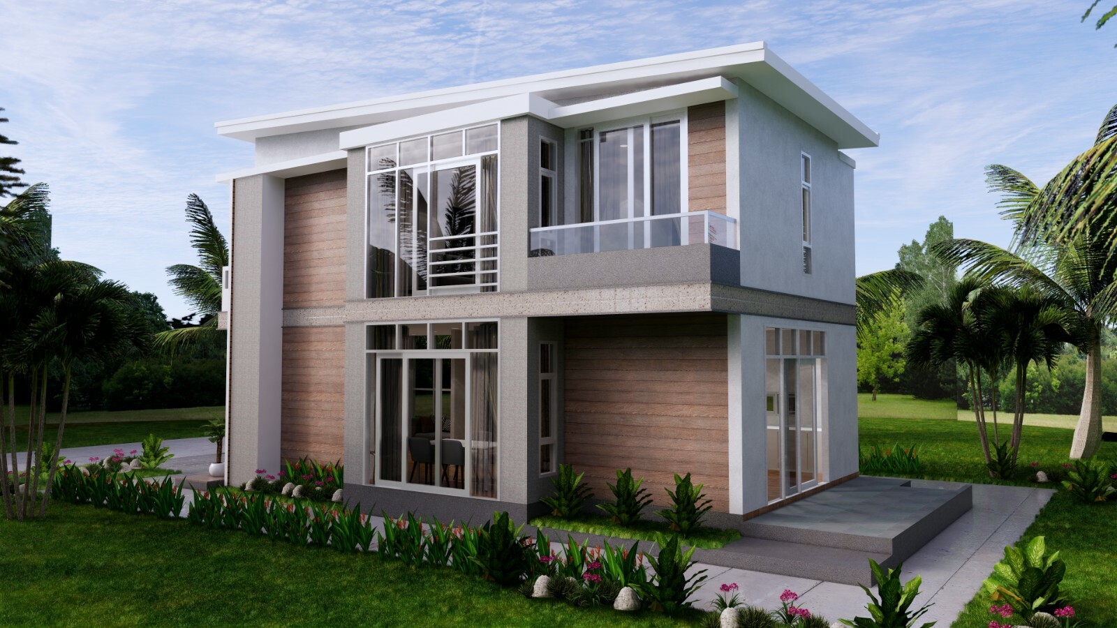 Small House Plan 6.7×10.8 meter 2 Beds PDF Full Plans (A4 Hard Copy)