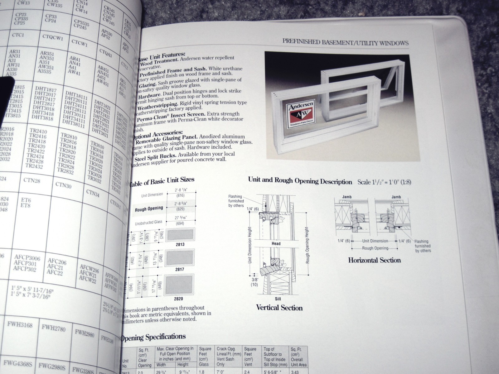 1995 Binder Book of Home Plans Featuring Andersen Windows Contractor’s Edition