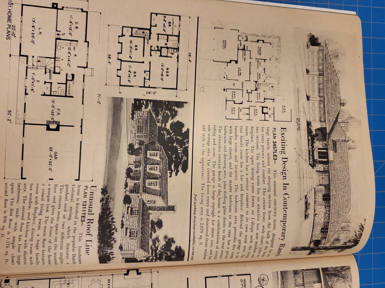 101 Home Plans Spring 1983 Edition Science & Mechanics Blueprints House Designs