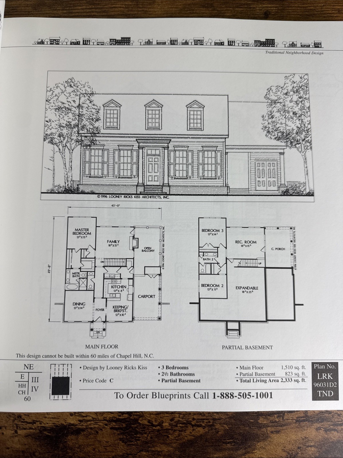 Rare TND Series Traditional Neighborhood Design Vol 1 & 2 HomeStyles Plans 1990s