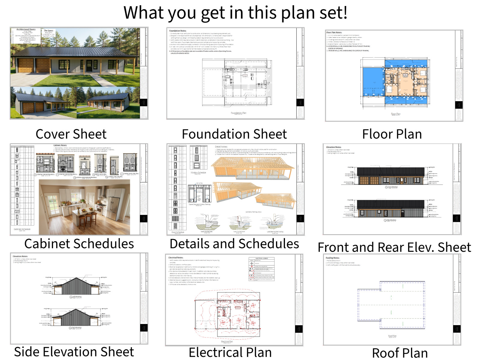 Modern Country Farmhouse Plan 1320 Sq Ft, 3 Bed – 2 Bath – 2 Car garage