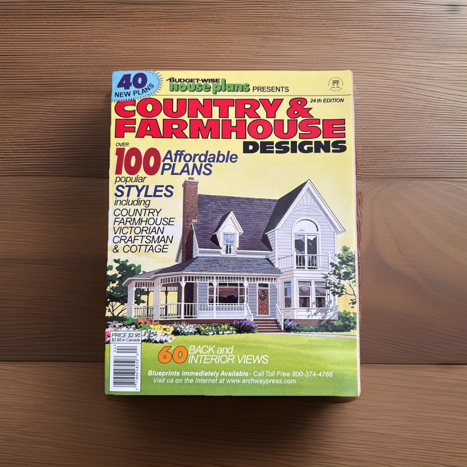 Budget-wise House Plans Presents Country & Farmhouse Designs editions 24-29