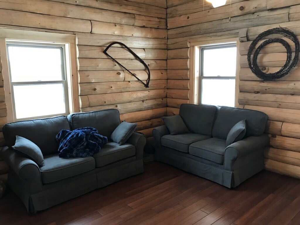 16′ x 30′ White Pine D-Log Cabin with Porch Package – WHOLESALE Price