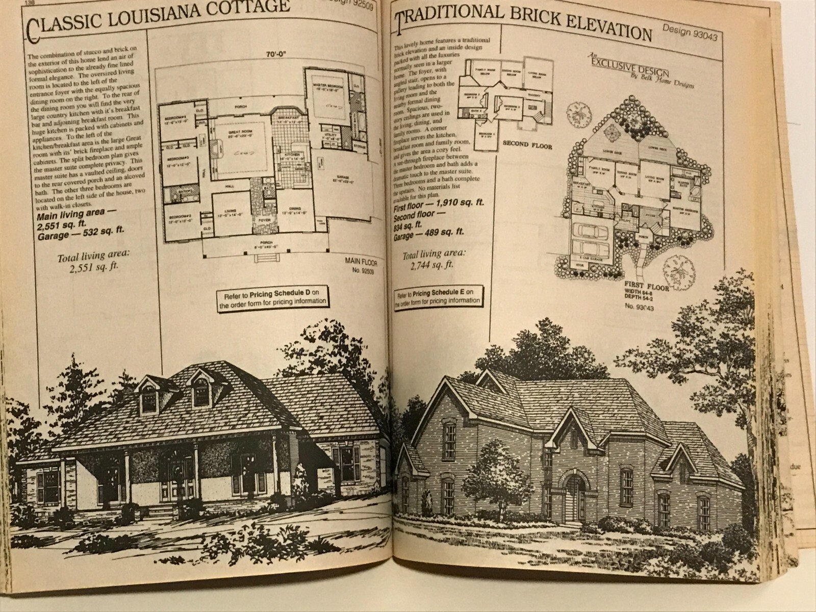Garlinghouse New Home Plans for 1997 Book