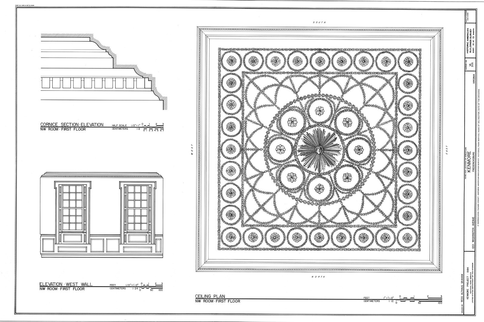 Kenmore Plantation, traditional colonial house, 4+ bedrooms, printed home plans